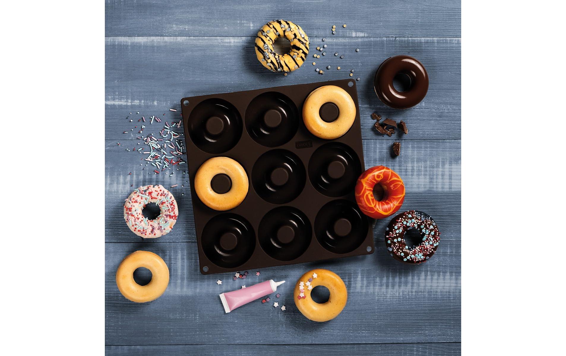 Donut-Backform Flexi BraunBackform für Donuts