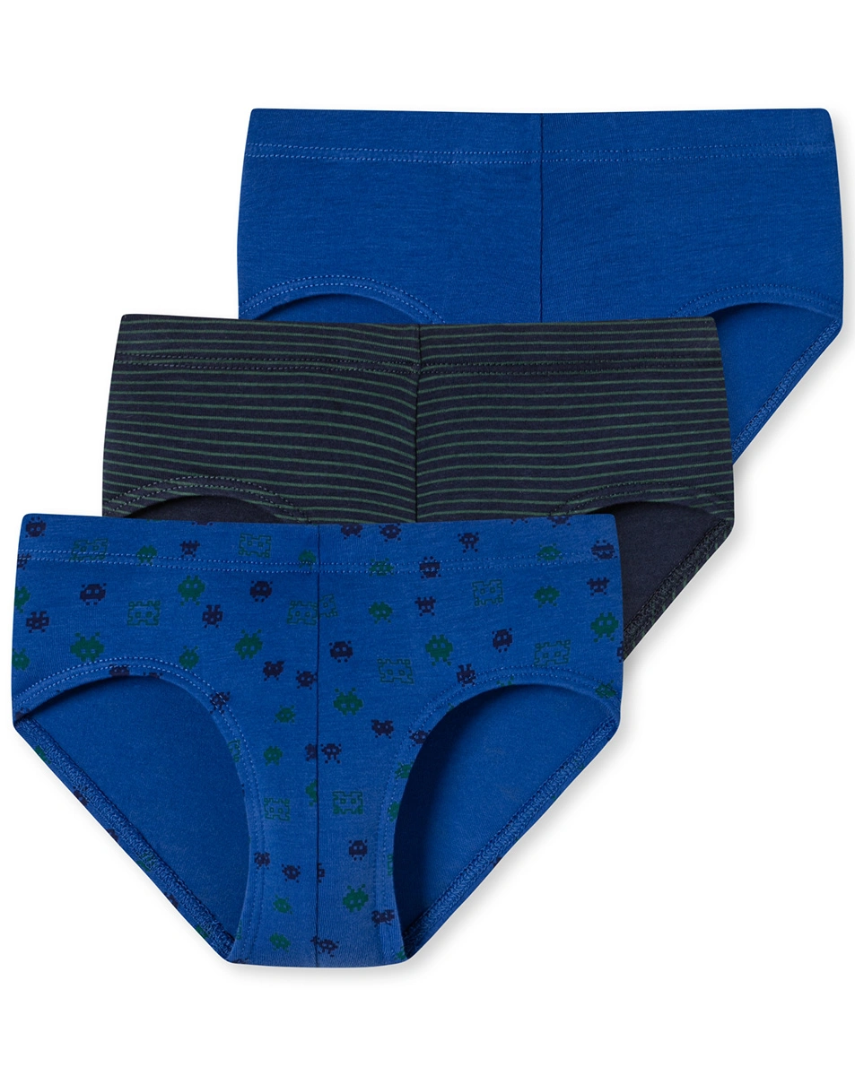 Sportslips NATURAL LOVE 3er-Pack in blau