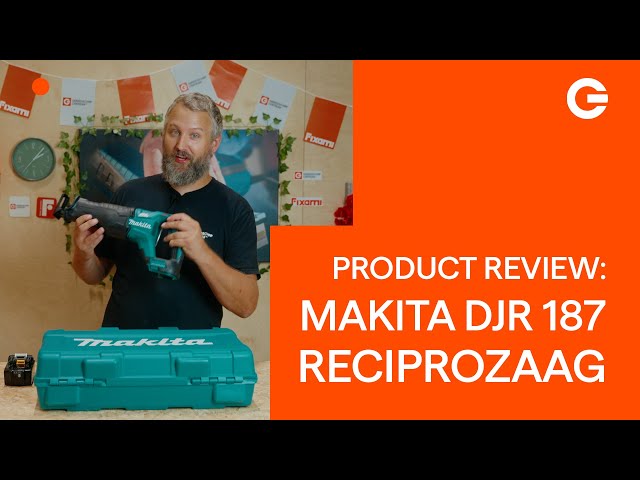 Makita DJR187Z 18V Li-Ion accu reciprozaag body - snelwissel - variabel - koolborstelloos