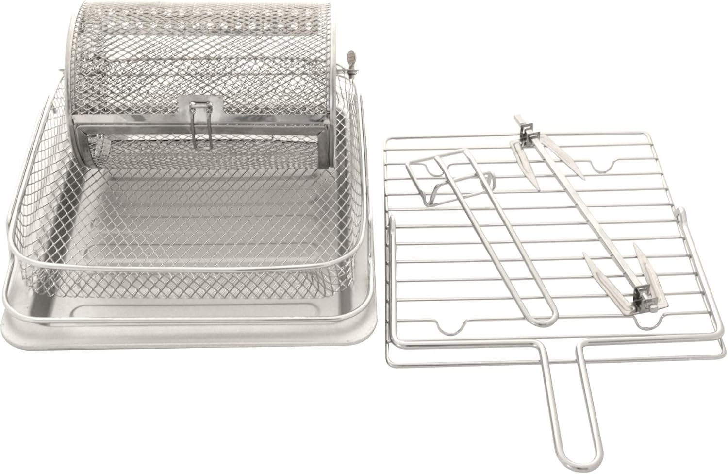 Deski HOT KITCHEN DESIGN Ofen Heißluft Fritteuse 15 Liter schwarz 1600 Watt 3in1 Multifunktion, 401274