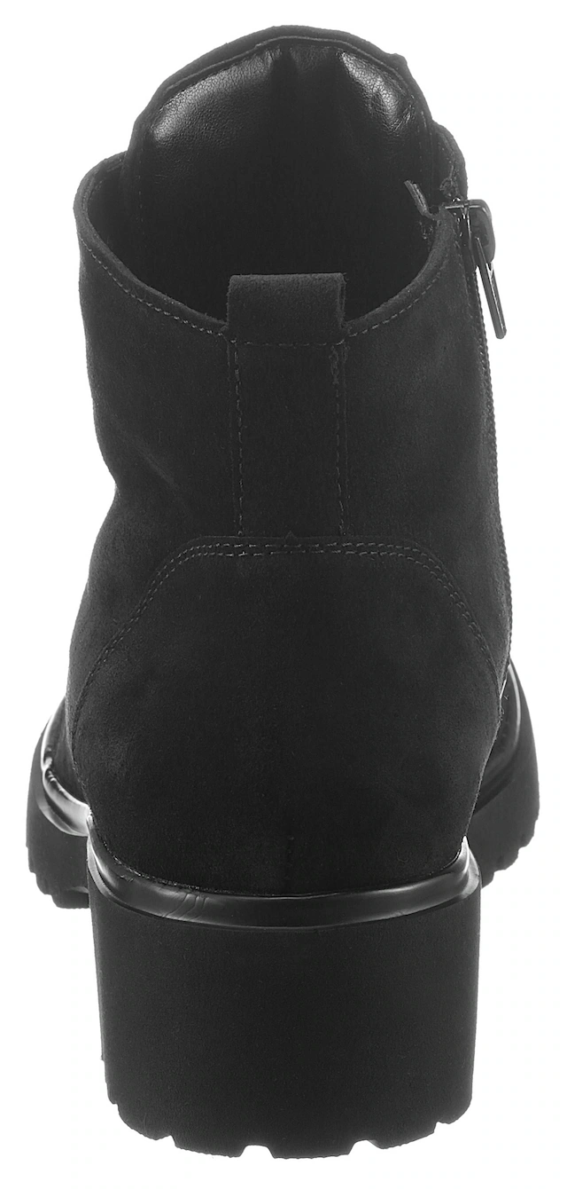 Waldläufer Schnürboots »H-LUISE«  , Stiefelette, Blockabsatz, in bequemer Schuhweite G (= weit)