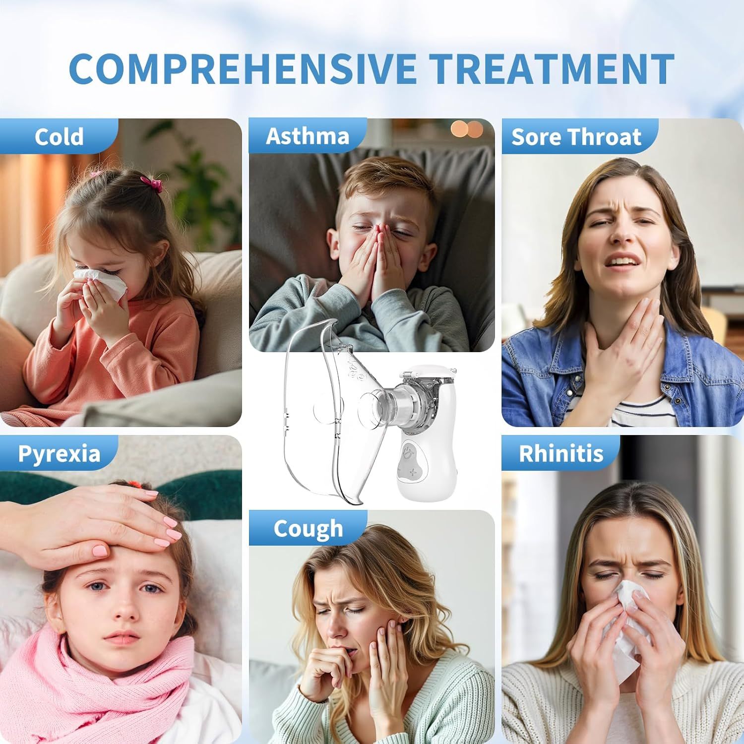 FEELLIFE Inhalationsgerät für Kinder & Erwachsene