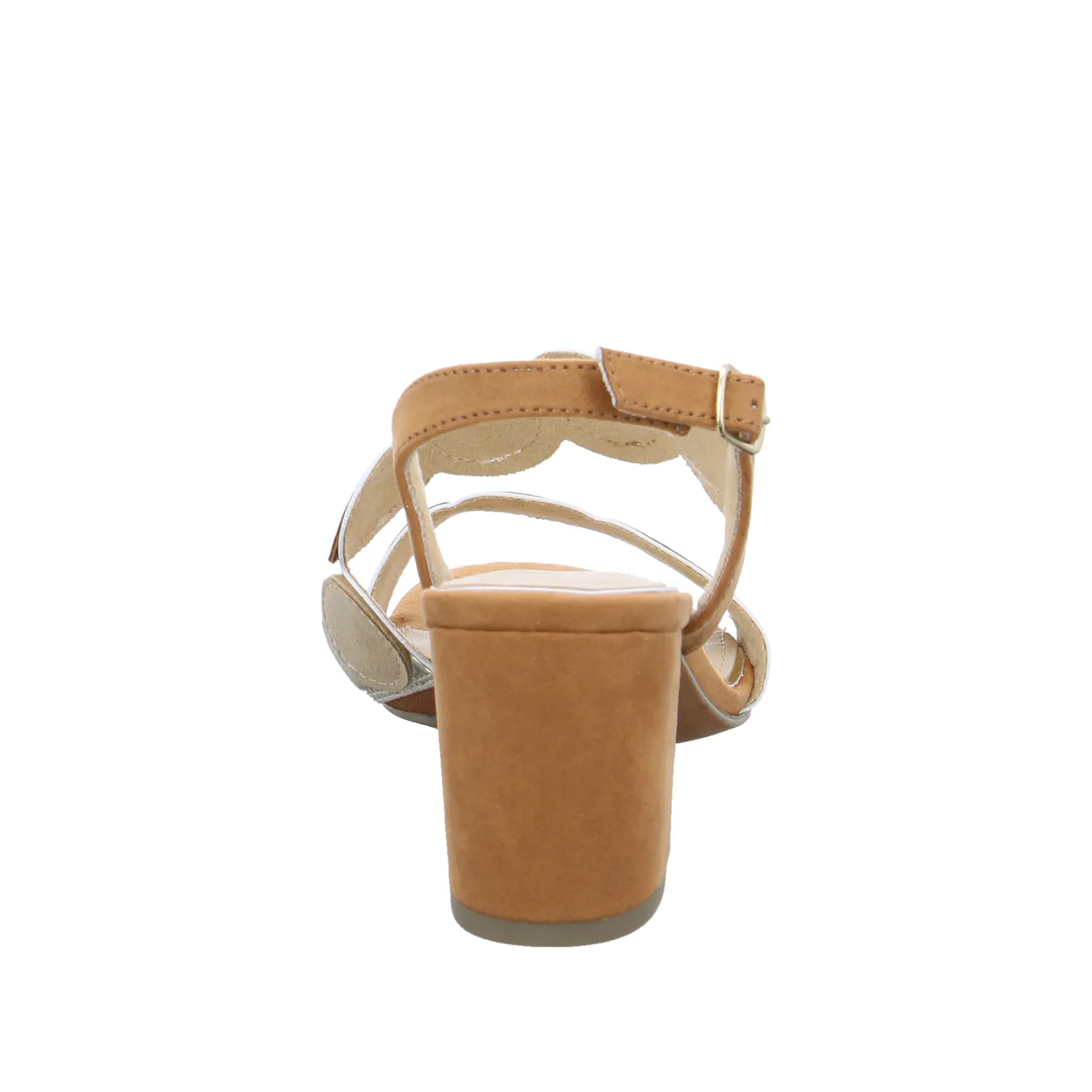 MARCO TOZZI Sandalette Cognac Textil
