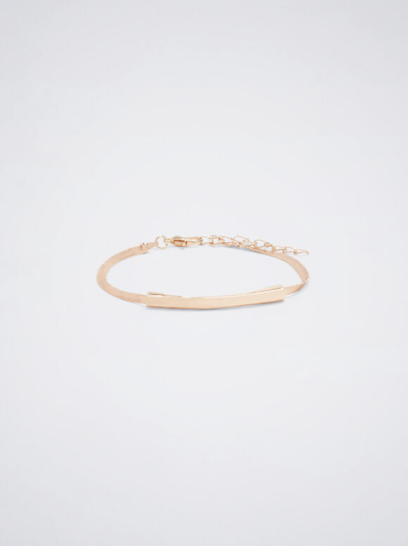 Pulseira ajustável em ouro rosa - Ouro rosa