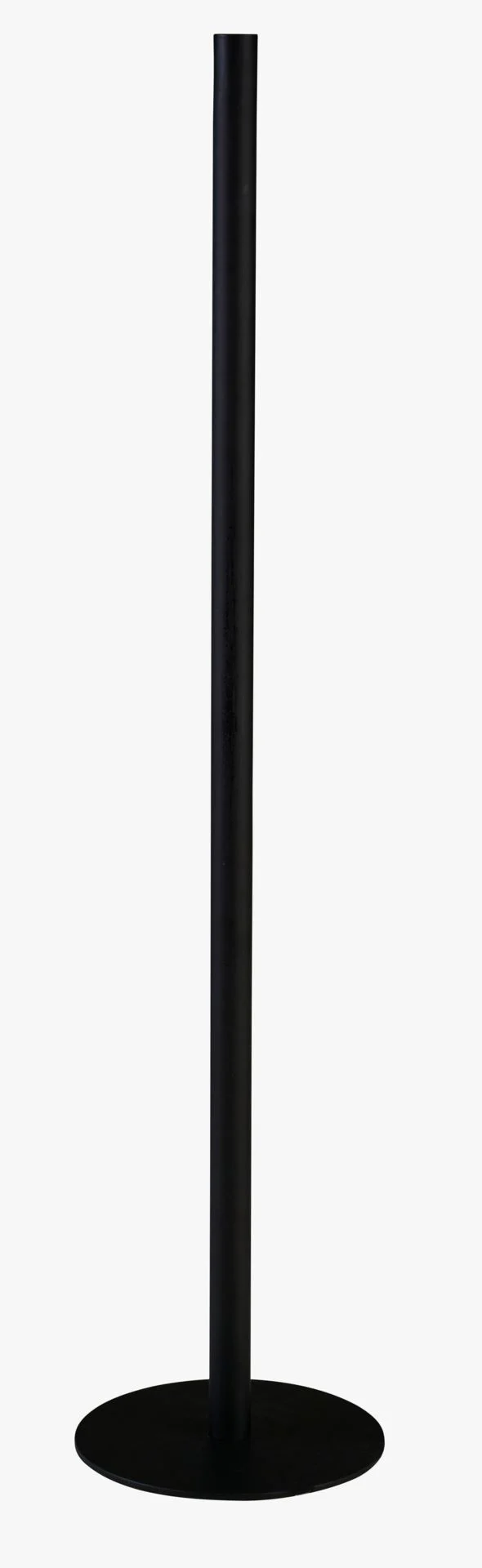 Lysestake svart - 18x18x80 cm