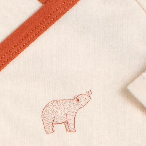 Lot de 3 bodies naissance Orsino - Beige - SAUTHON Baby déco