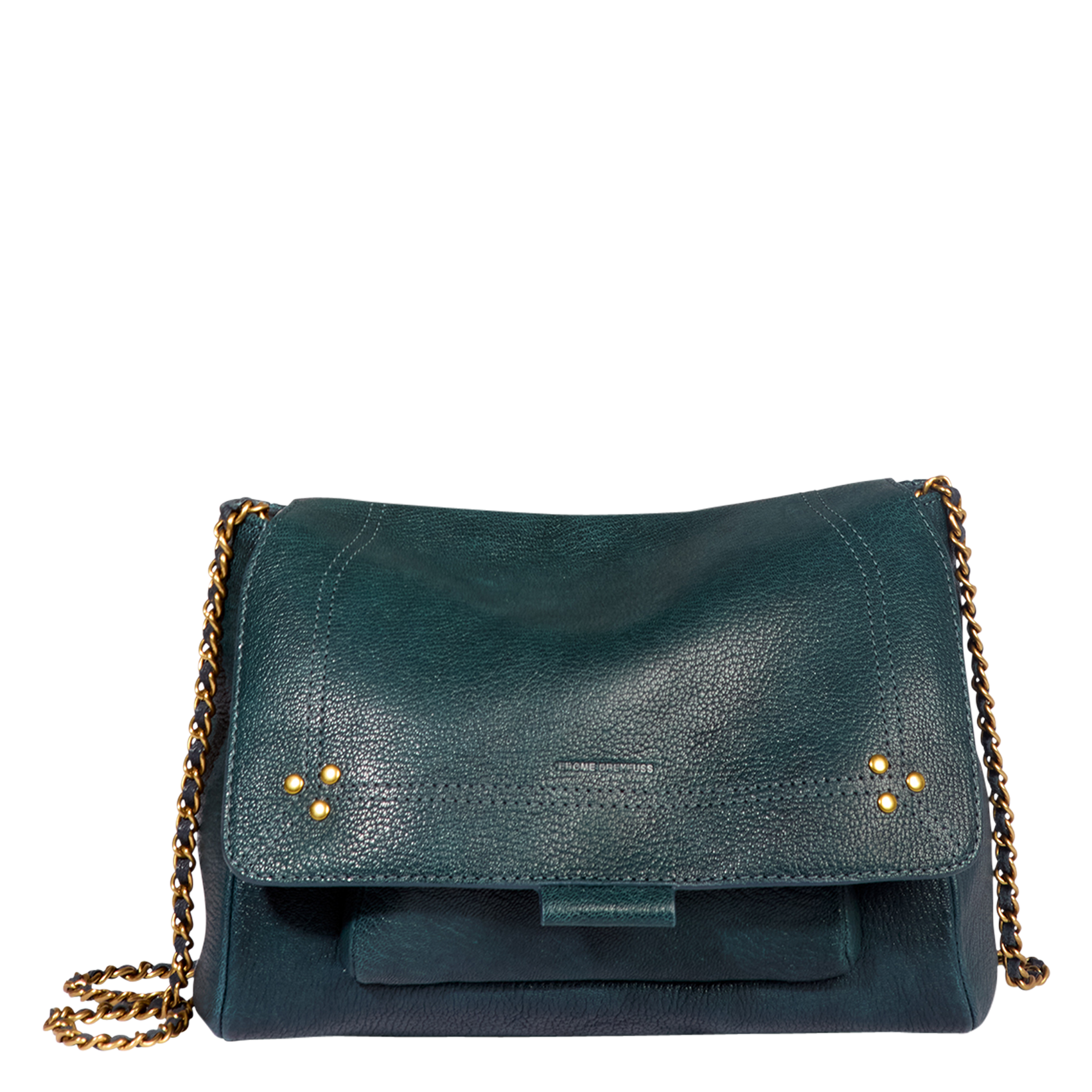 LULU M - Sac bandoulière en cuir | Bleu
