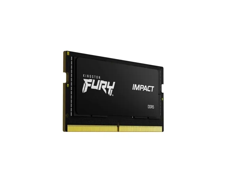 Kingston FURY Impact - DDR5 - sæt - 64 GB: 2 x 32 GB - SO DIMM 262-PIN - 4800 MHz / PC5-38400 - CL38 - 1.1 V - ikke bufferet - on-die ECC