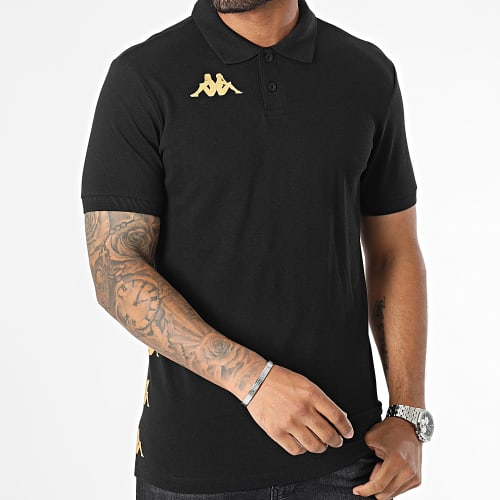 Polo Manches Courtes Gastio 351G56W Noir Doré