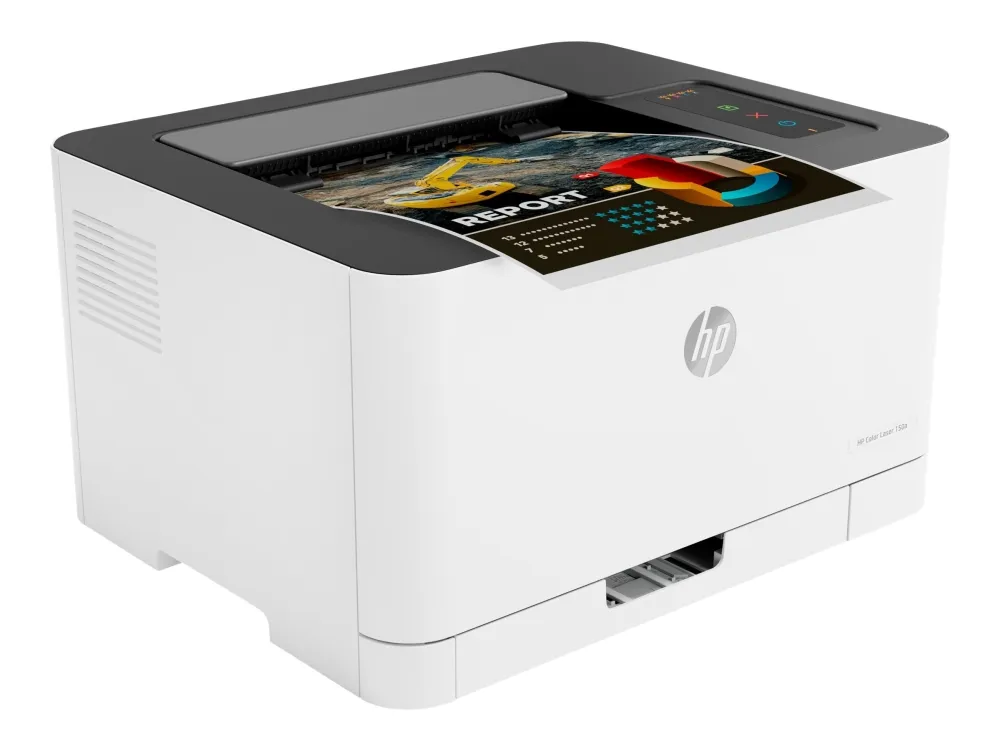 HP Color Laser 150a - Printer - farve - laser - A4/Legal - 600 x 600 dpi - op til 18 spm (mono) / op til 4 spm (farve) - kapacitet: 150 ark - USB 2.0