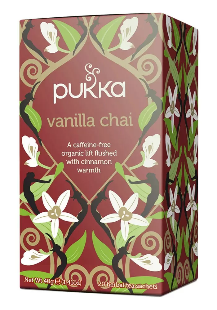 Pukka Vanilla Chai te Ø - 20 breve