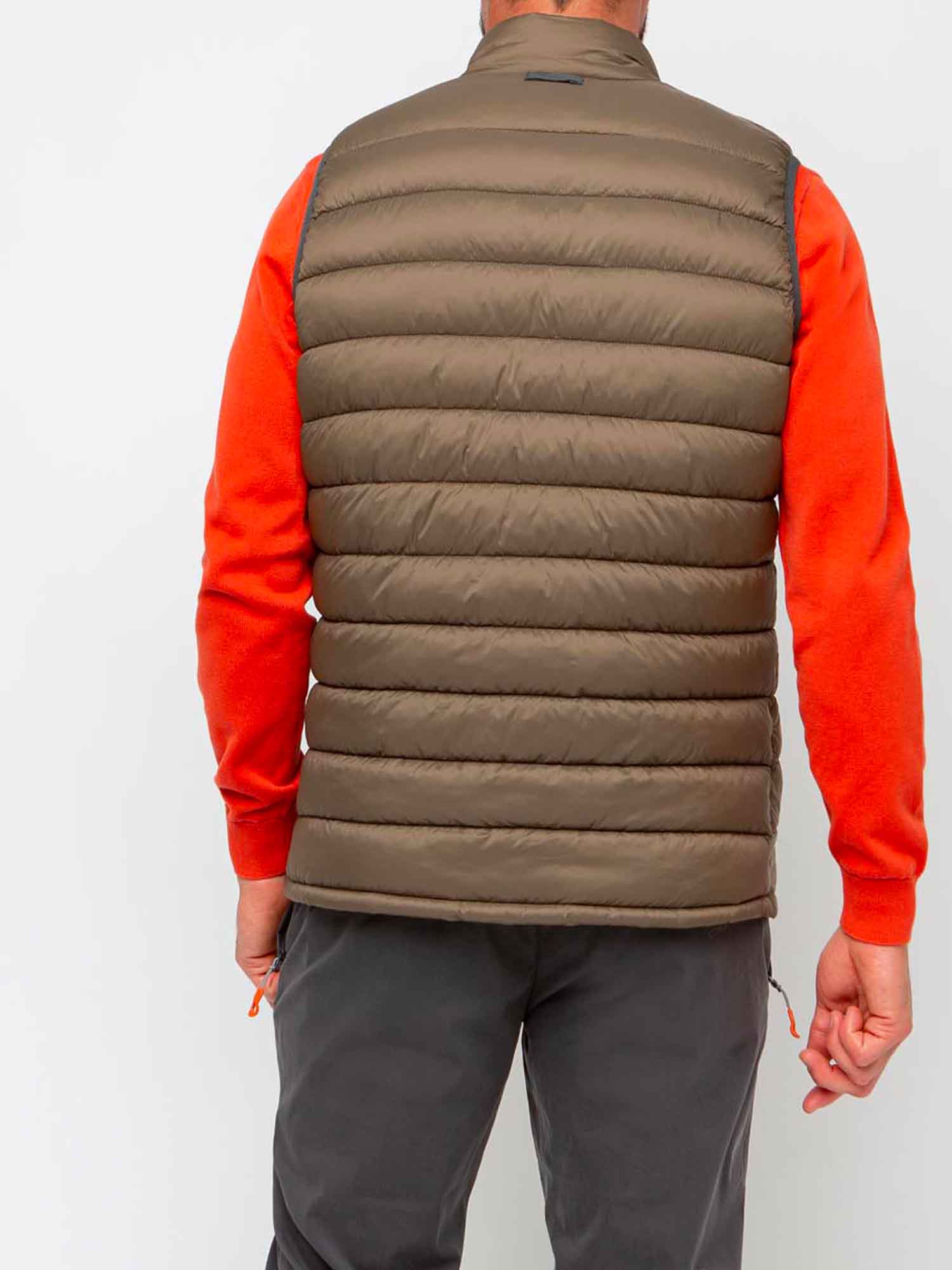 Doudoune Sans Manches Homme Matières Recyclées Fougère