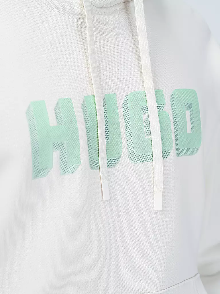 HUGO Kapuzensweater - Hoodie DIQERIO creme