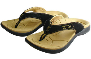 Zori Teenslippers Beige/Zwart Maat-12 1PR