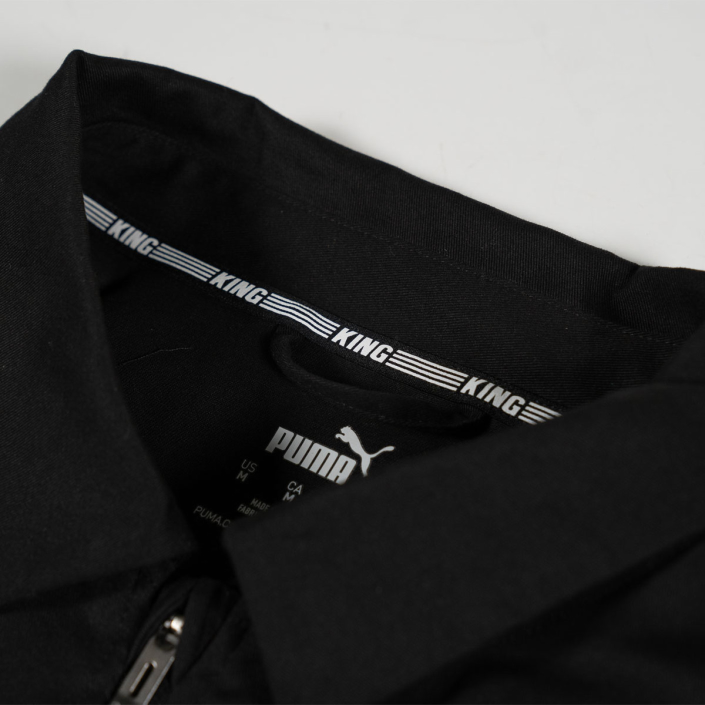 PUMA King Pelé Trainingsjack Zwart