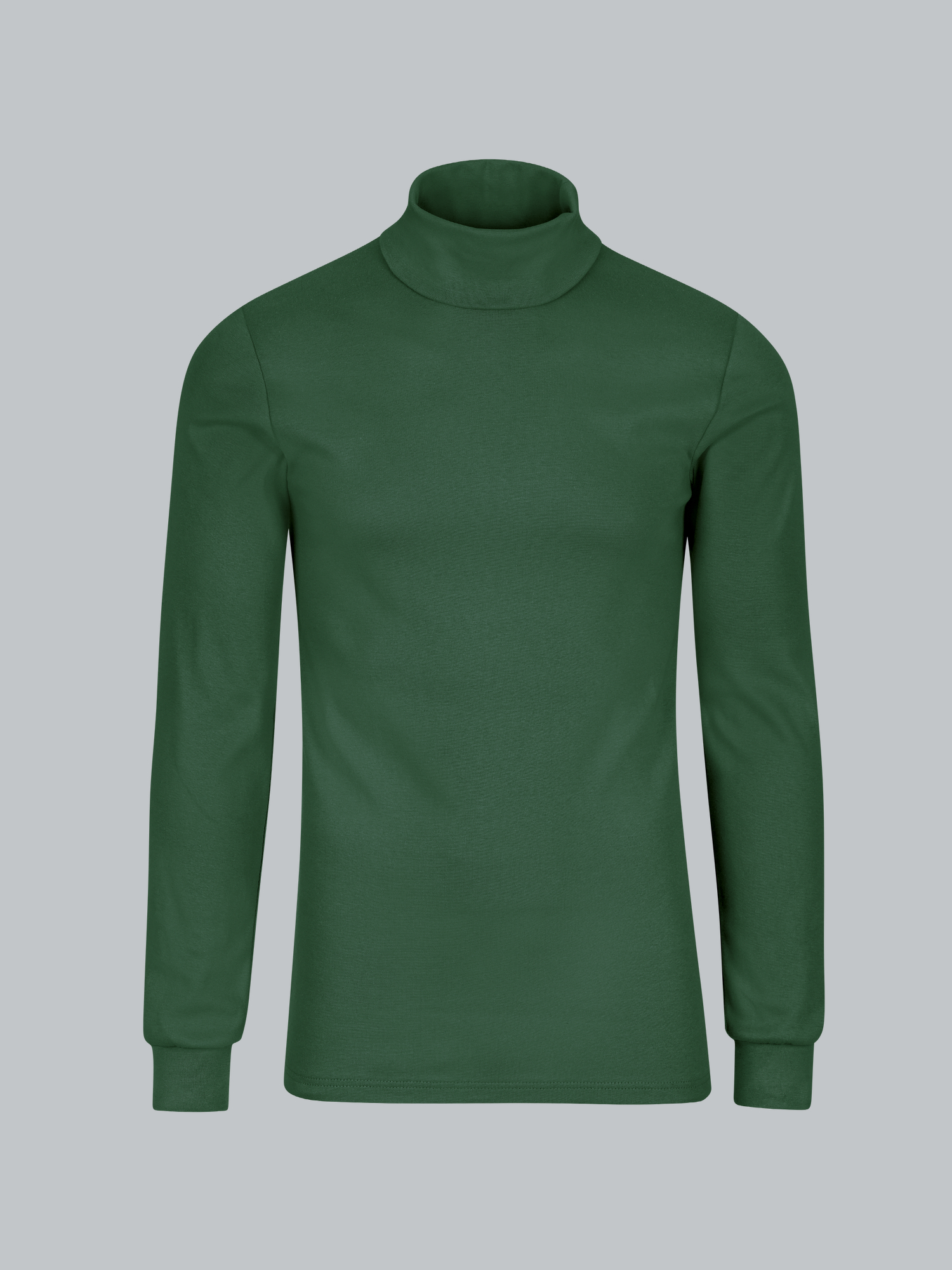 Langarm Ski- und Sport-Rollkragenpullover Efeu