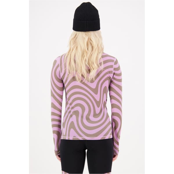 T-shirt thermique MONS ROYALE W CASCADE FLEX LS BLAZING TRAILS