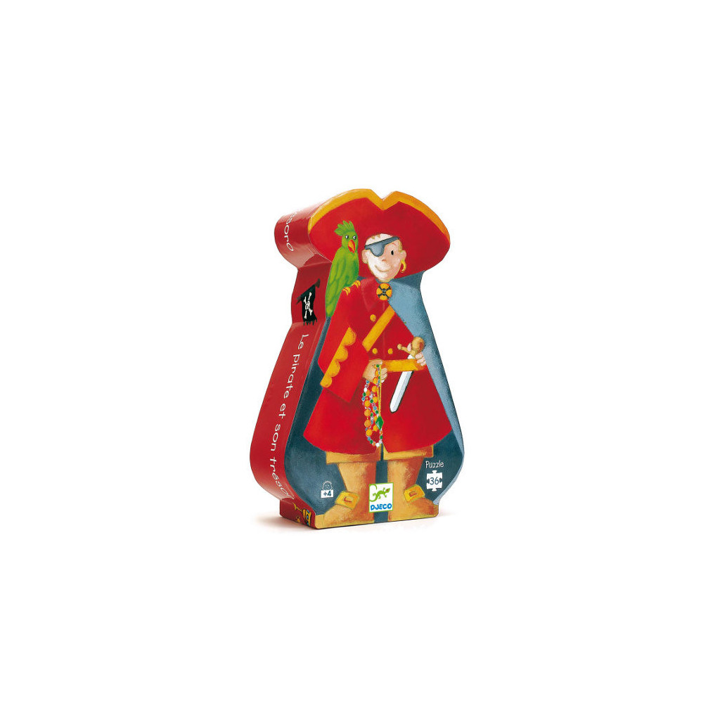 Puzzle 36 Pièces : Le Pirate et son Trésor