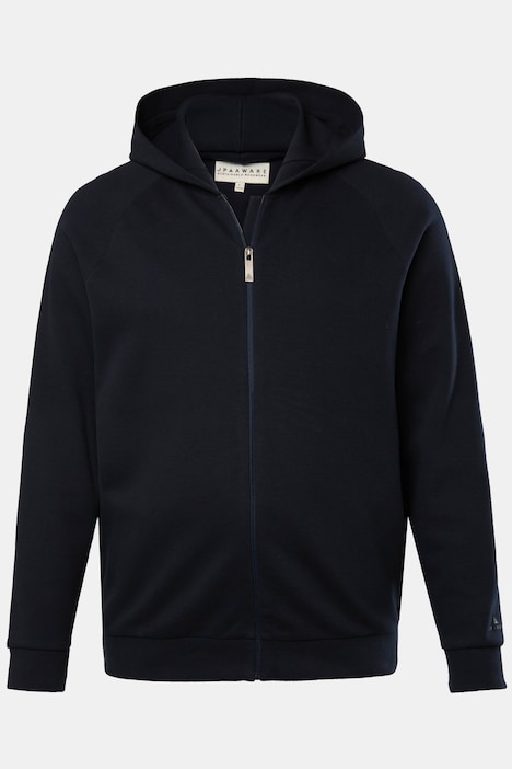 JP AWARE Loungewear-Kapuzenjacke, Nachhaltigkeit, GOTS zertifizierte Biobaumwolle, bis 8 XL