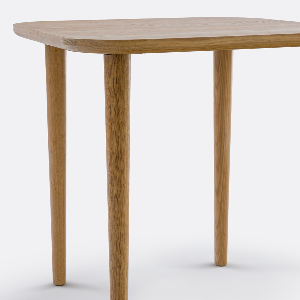 LA REDOUTE INTERIEURS<br>Mesa de centro quadrada em carvalho maciço, 50 cm de largura, Crueso