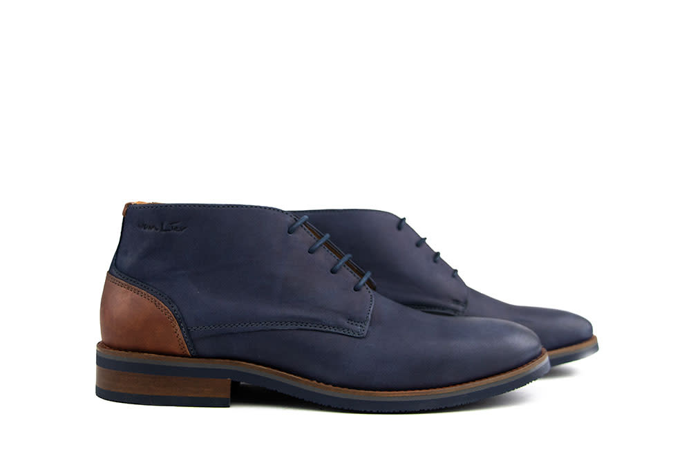 Van Lier Hoge Veter Amalfi Navy Blauw