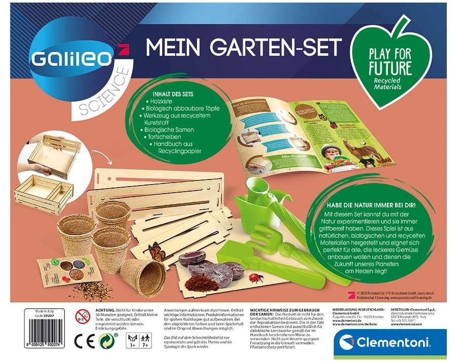 Mein Garten-Set (Experimentierkasten)