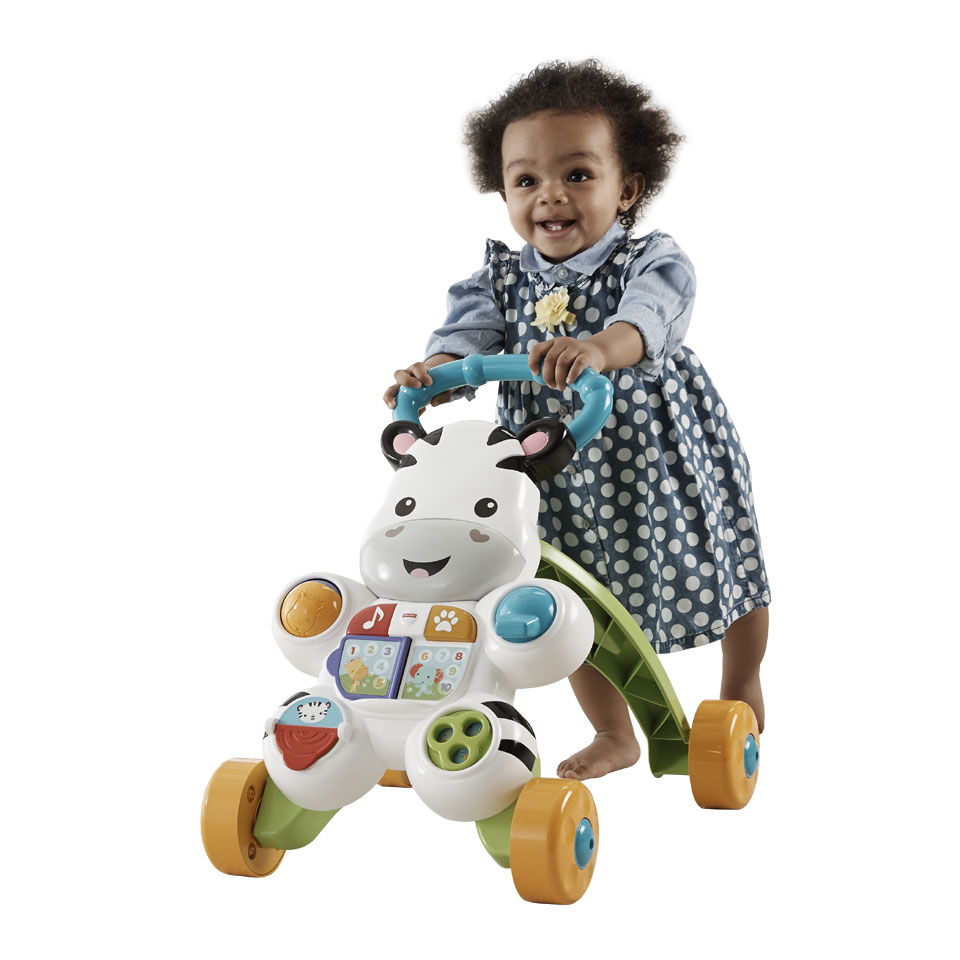 Fisher-Price Loop met mij looptrainer - zebra