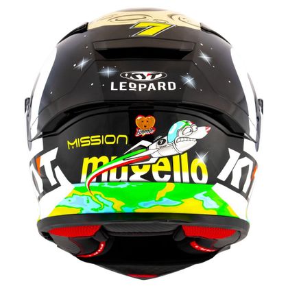 Casque KYT R2R MAX FOGGIA MUGELLO 2022 REPLICA - Multicolore