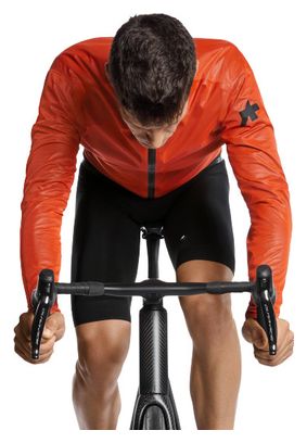Veste Imperméable Assos Equipe RS Rain Targa Orange