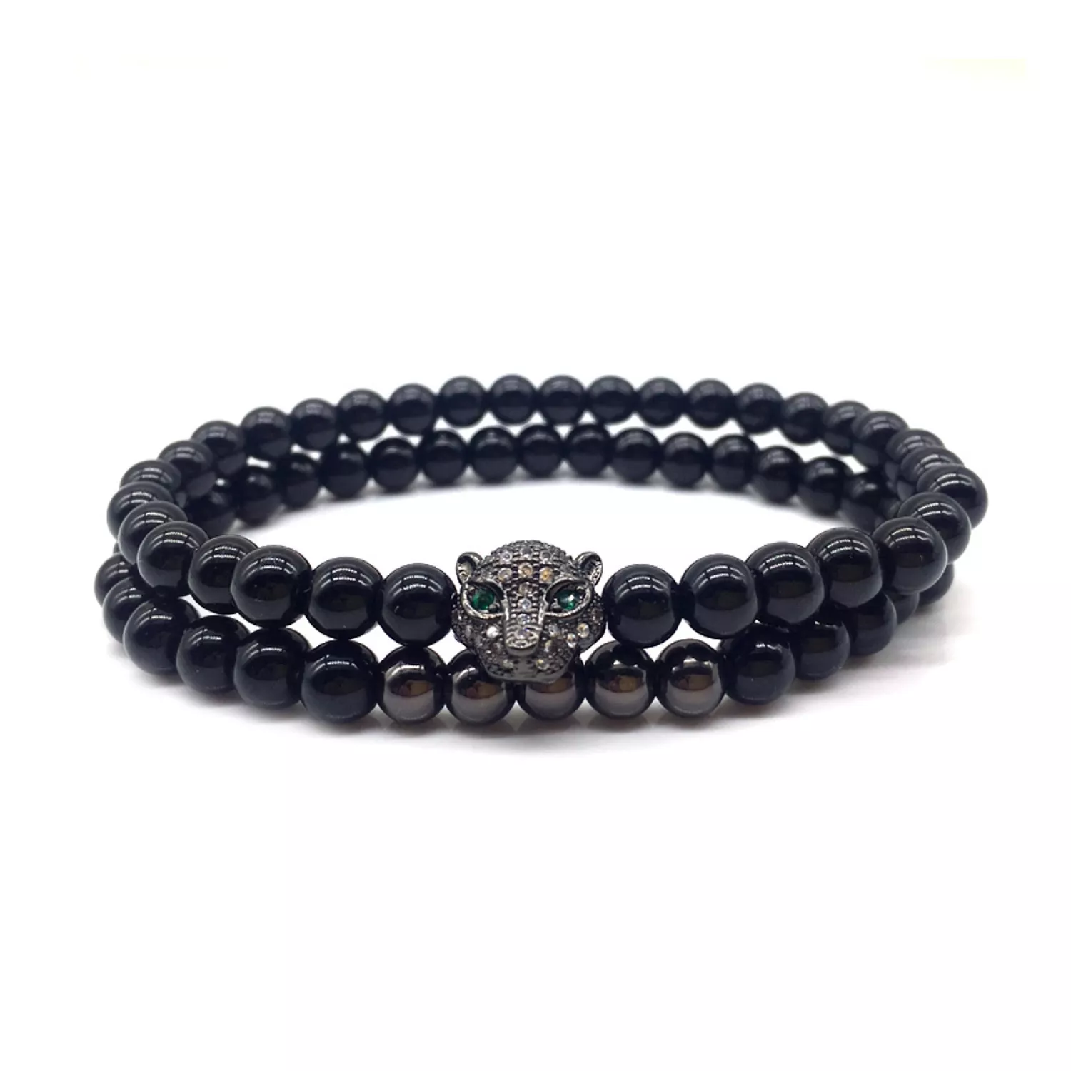 Auxere Cheetah Armbånd Sten KXD0231