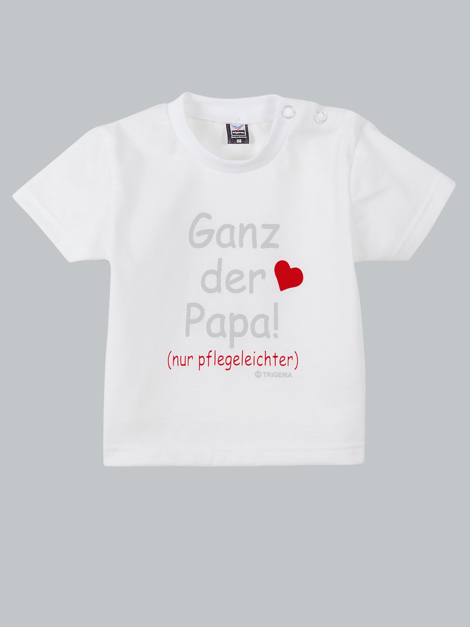 T-Shirt Papas Liebling Weiss
