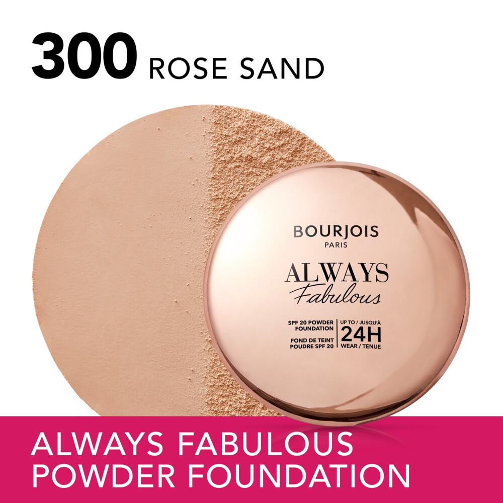 Bourjois Always Fabulous Compact Foundation Rose Sand 3007 gr