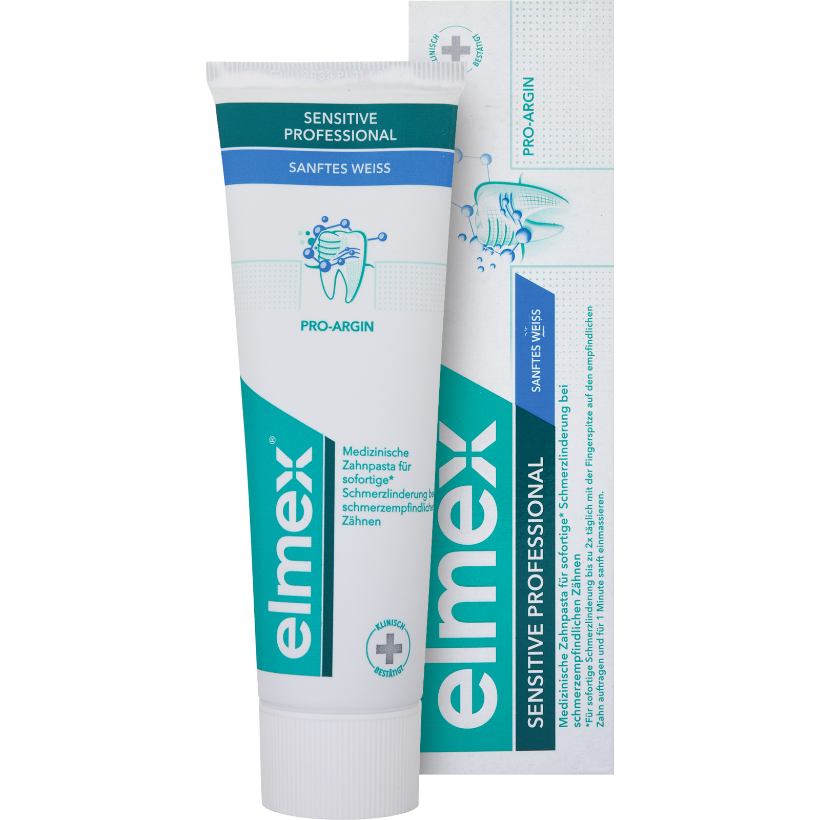Elmex Zahnpasta Sensitive Professional sanftes weiss 75 ml