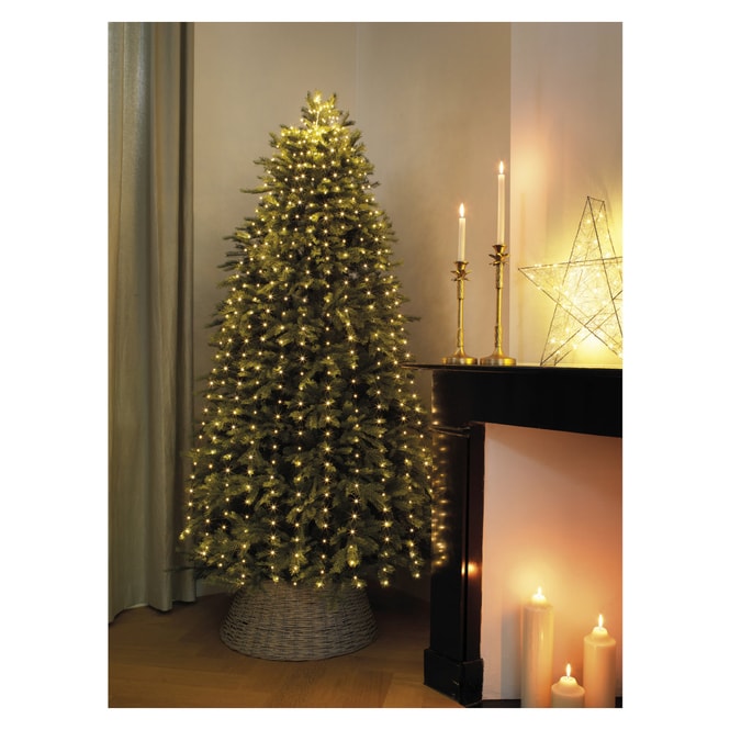 408er LED-Lichterdraht - ca. 180 cm - grün