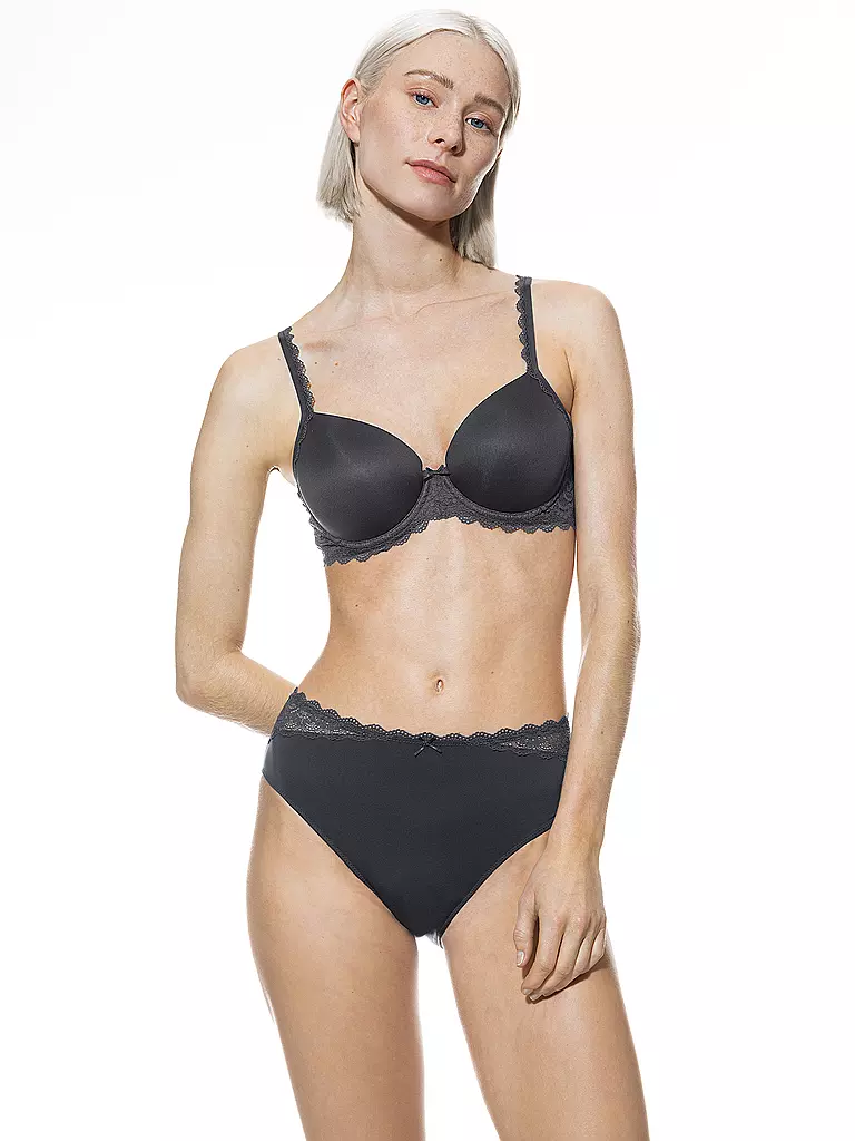 MEY Bi Stretch BH AMOROUS thunder grey grau