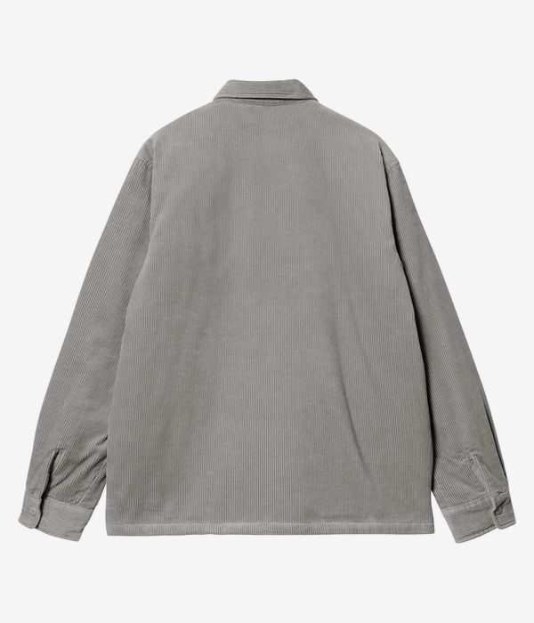 Carhartt WIP Whitsome Corduroy Shirt Jacke (misty grey)