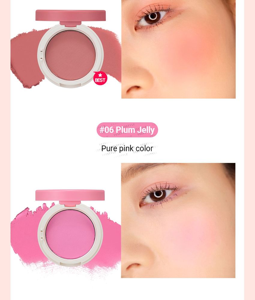 HOLIKA HOLIKA - Jelly Dough Blusher (6 kleuren)