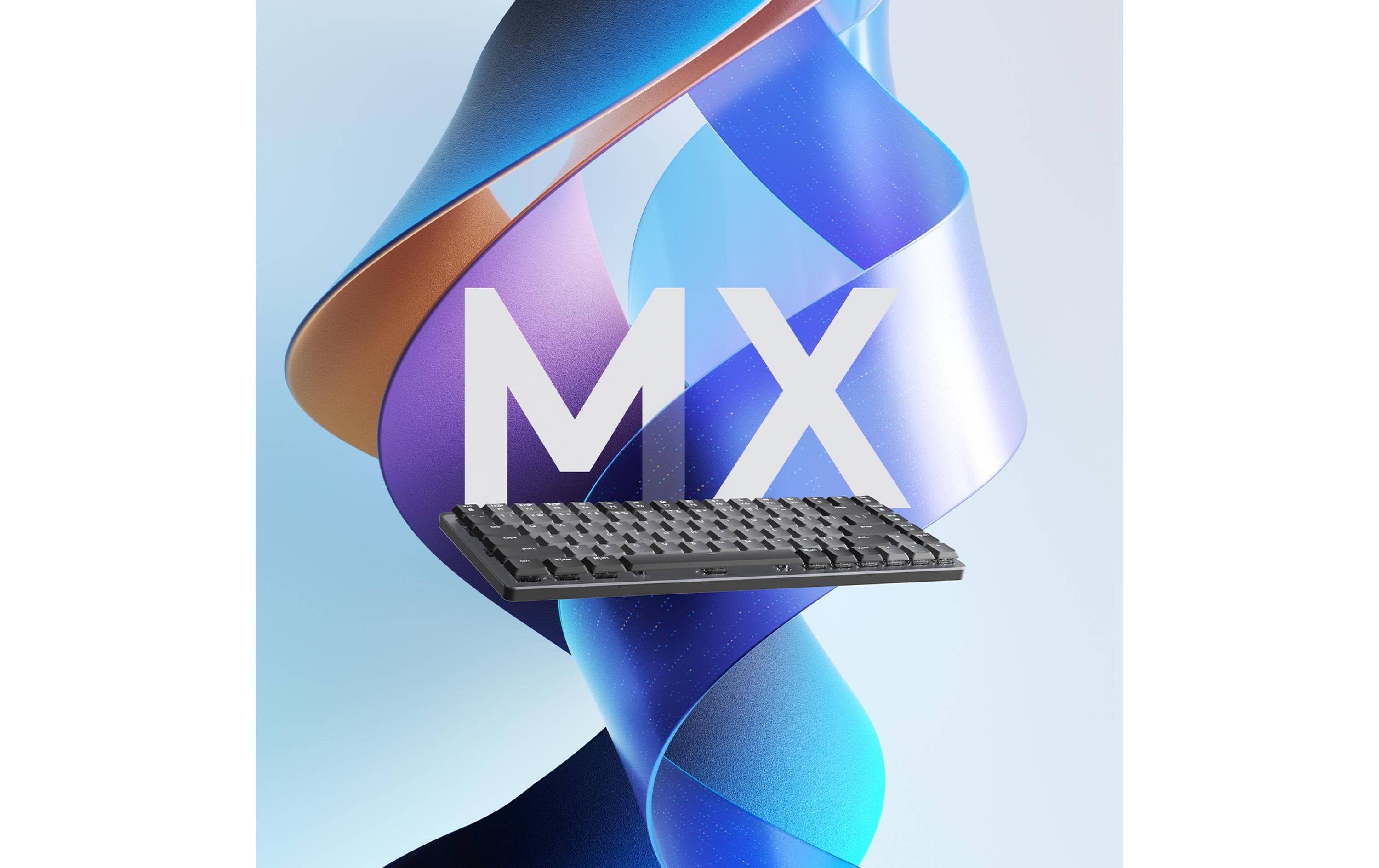 Tastatur MX Mechanical Mini<br>Kompakte, kabellose Business-Tastatur mit mechanischen Tasten