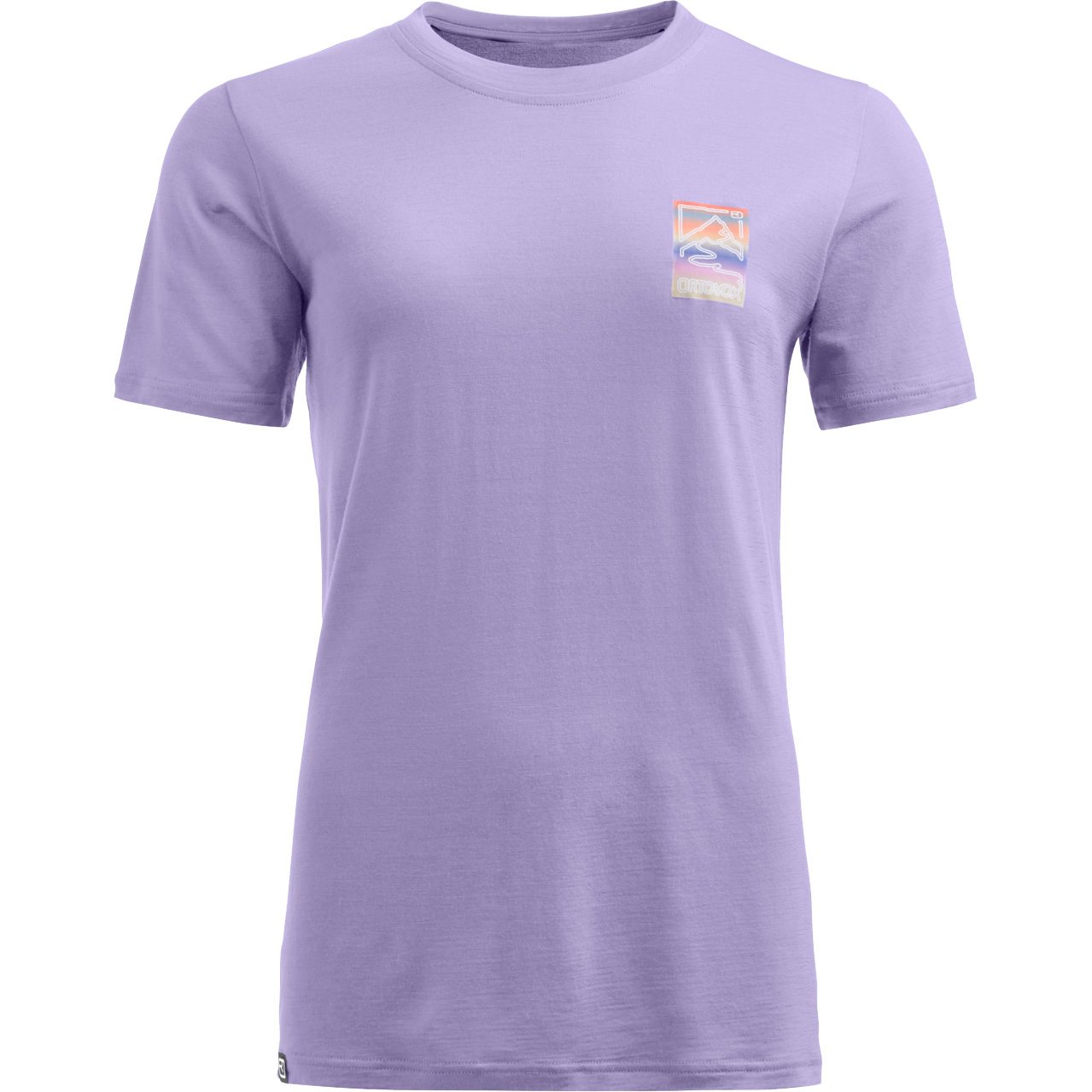 ORTOVOX 140 Cool Mountain Gradient T-Shirt Damen lush lavender