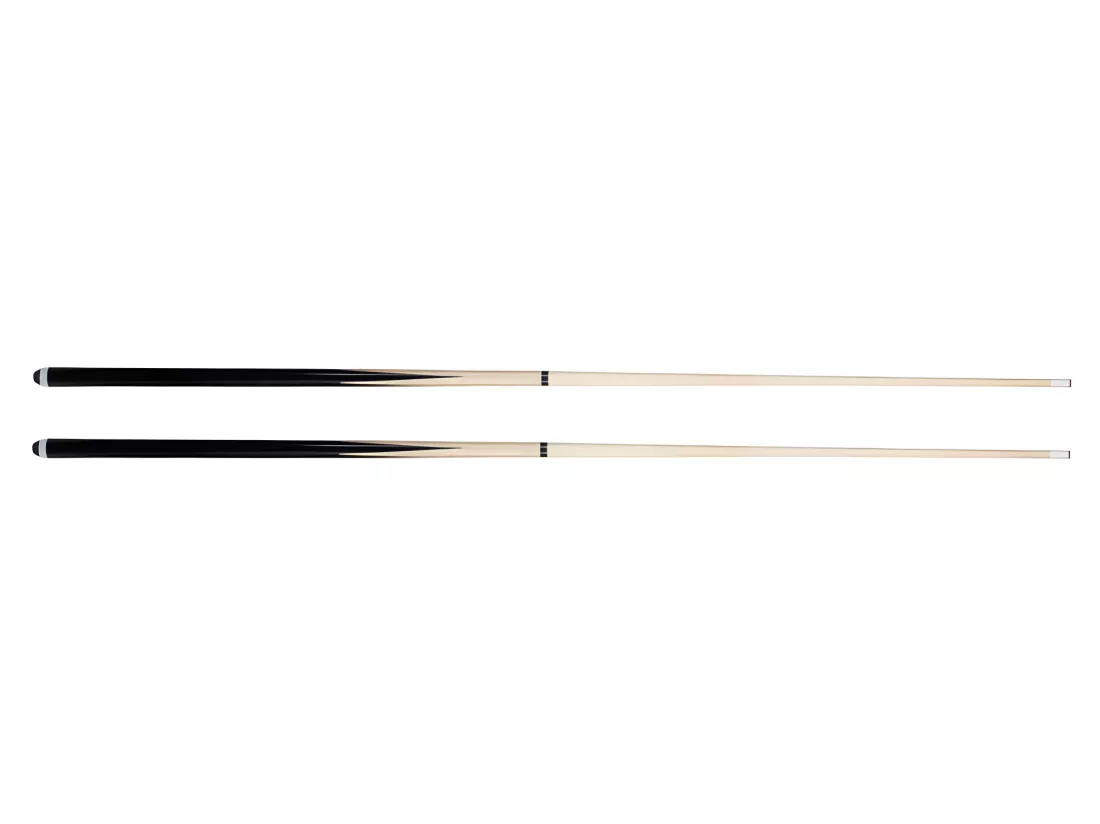 Queues billard 145 cm lot de 2 bois de ramin - Naturel clair
