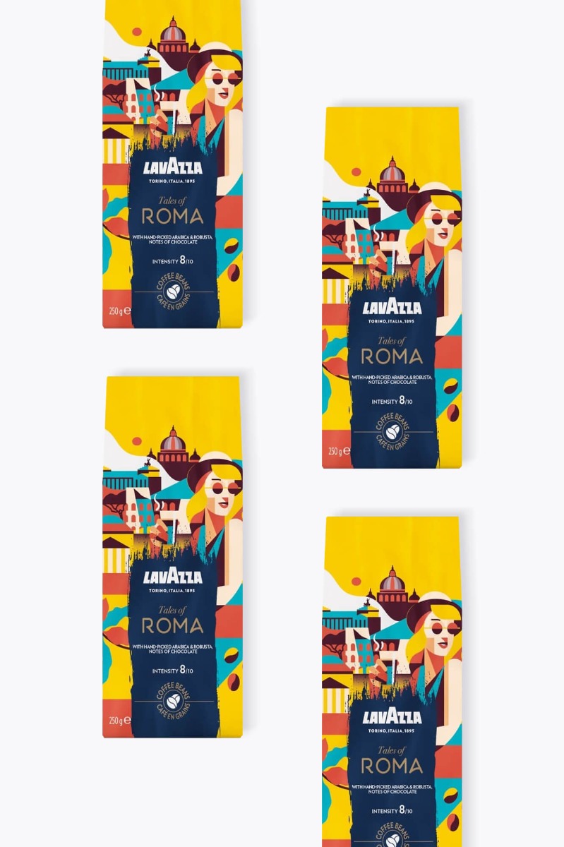 Lavazza Tales of Italy Roma Vorteilspaket 1kg