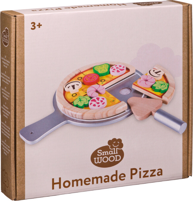 Pizza Legemad Sæt I Træ