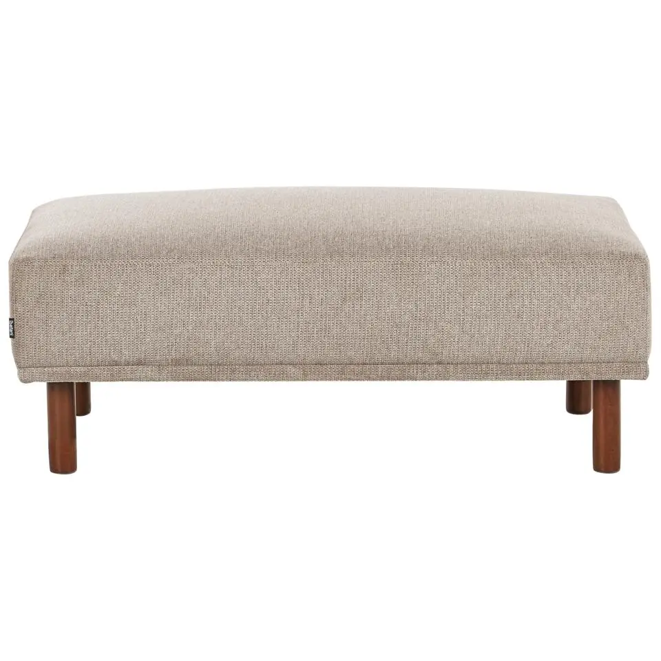 HOLT - Ottomaan - Taupe - Polyester