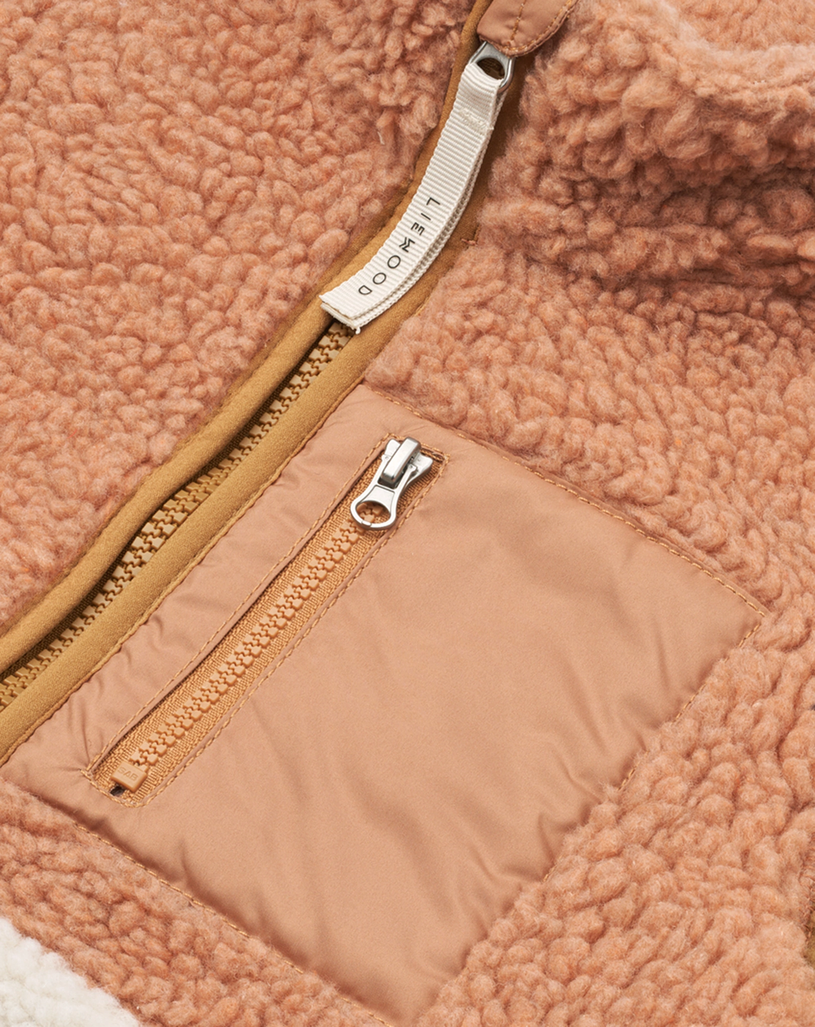 Teddyfleecejacke NOLAN in tuscany rose