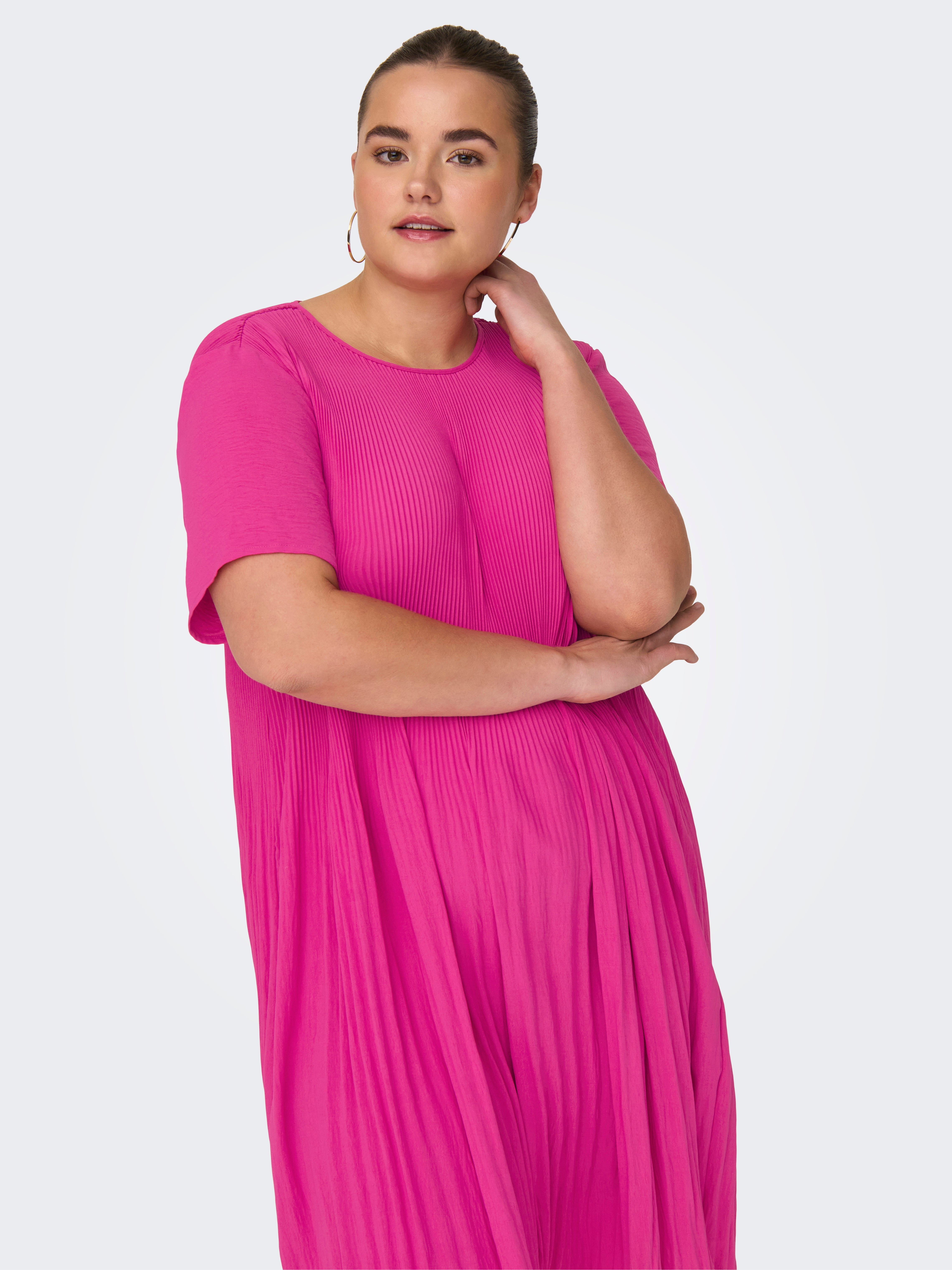 CARBADOTTE Kurzes Kleid Beetroot Purple