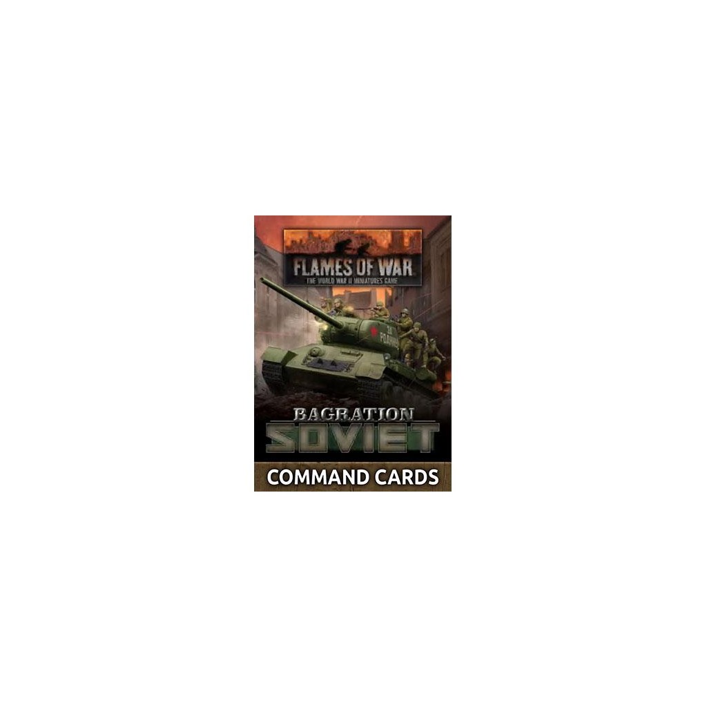 Flames of War - Bagration: Soviet Command Cards