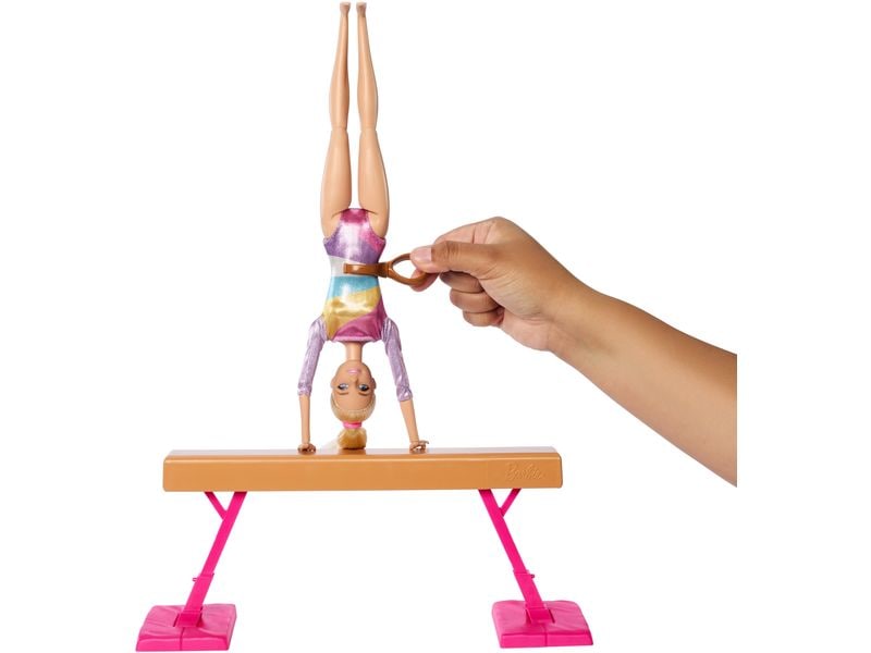 Barbie Spielset Barbie Refresh Gymnastics Olympische Spiele-Spielset für siegreiche Geschichten
