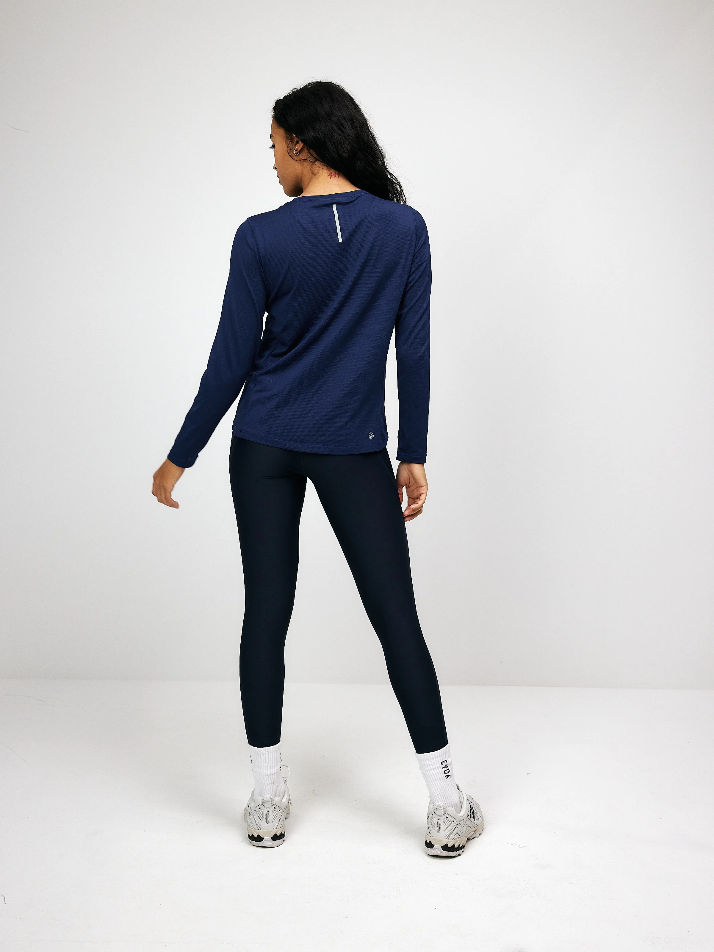 Eyda Freja Long Sleeve Tee Dark Blue