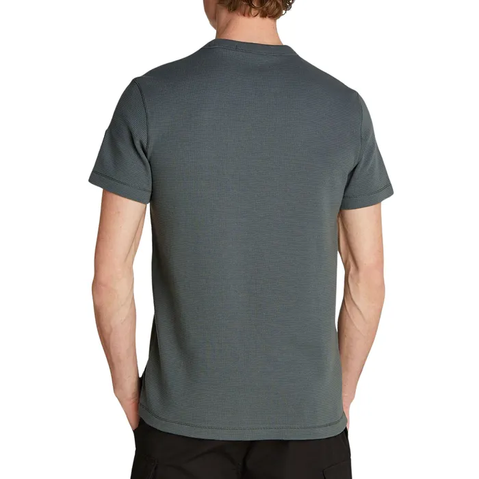 Calvin Klein Badge Waffle Shirt Heren