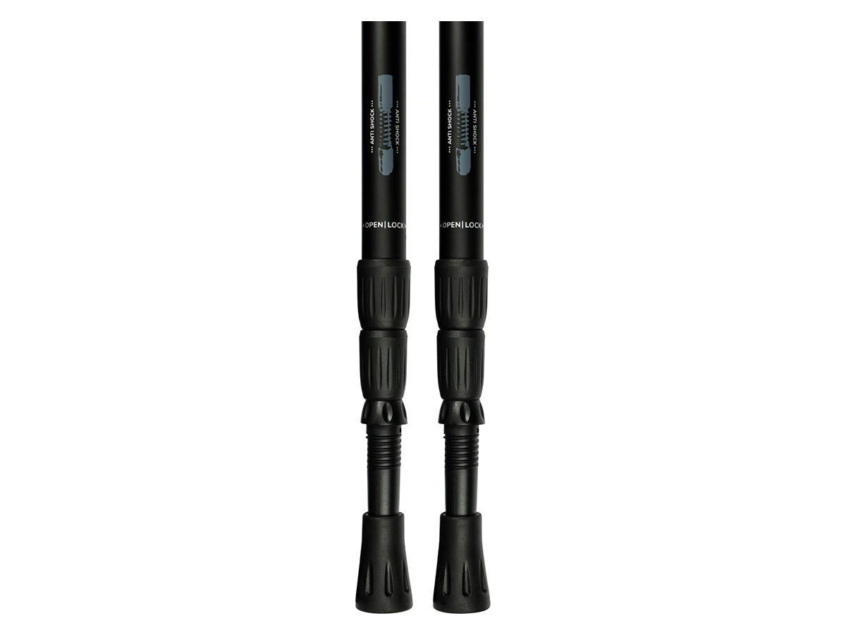 Abbey Camp anti shock wandelstokken - Black